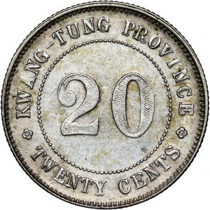 China - Kwang-Tung Province, 20 Cents