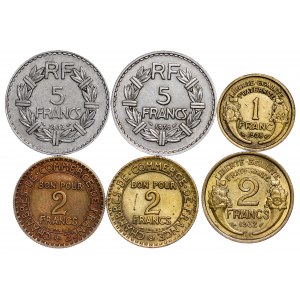 France - LOT - 6pcs