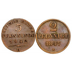 German States - LOT - 2 pcs