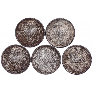 German States - LOT - 5 pcs