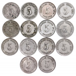 German States - LOT - 14 pcs