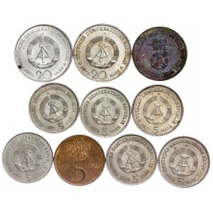 Germany - DDR LOT - 10 pcs