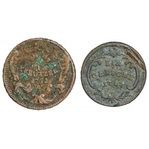 House of Habsburg - Maria Theresia (1740-1780) LOT - 2 pcs