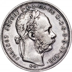 House of Habsburg - Franz Joseph I. (1848-1916) Forint 1881 KB
