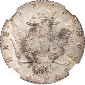 Russia - Catherine II. the Great, 1 Rouble 1771, СПБ-АШ