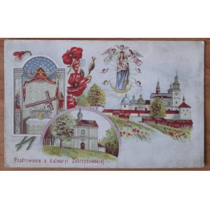 Kalwaria Zebrzydowska.Pozdrowienia z Kalwaryi Zebrzydowskiej