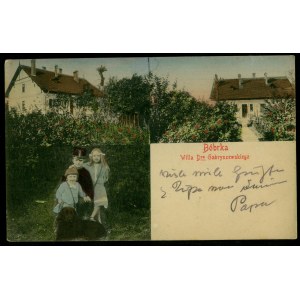 24 BÓBRKA - Willa Dra Gabryszewskiego, Koch & Cölleda i. Thür., św. pkol., ok. 1910,