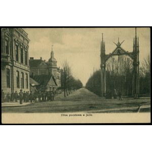 3 JASŁO - Pocztowa Street, Zakł. Fot Maria, Nakł. inż. Zygm. Zieliński, św. czb., ca. 1910,