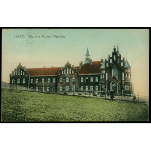 7 JASŁO - Klasztor Panien Wizytek, św. kol., ok. 1910,