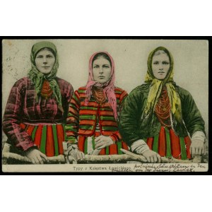 ŁOWICZ - Types du Duché de Łowickie, B. Wierzbicki et Ska, Varsovie, col. st., c. 1910.
