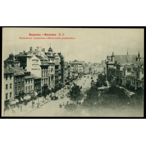 5 WARSAW - Krakowskie Przedmieście, No. 8, Phototypie Scherer, Nabholz &amp; Co., Moscou, st. czb., 1903,