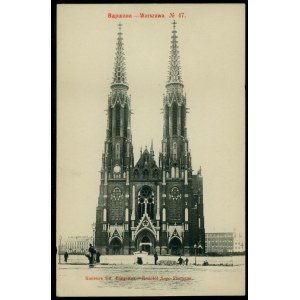 7 WARSZAWA - Kościół Ś-go Florjana, No 47, Phototypie Scherer, Nabholz & Co., Moscou, św. czb., 1903,