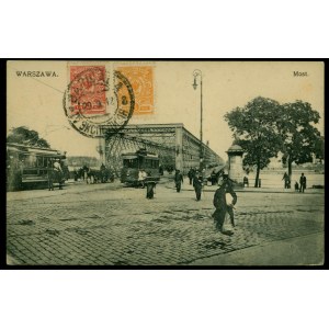 14 WARSZAWA - Most, No 40, Nakł. Chlebowski i S-ka, Warszawa, św. czb., ok. 1910.