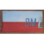 Opaska na rękę Ochotniczej Rezerwy Milicji Obywatelskiej (ORMO)