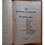 Urzędowy Spis Lekarzy,lekarzy - dentystów,farmaceutów.pielęgniarek...