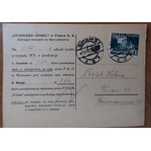 Borysław.Standard-Nobel w Polsce S.A.Zarząd Kopalń w Borysławiu.Pole naftowe ROPIANA szyb Karol I