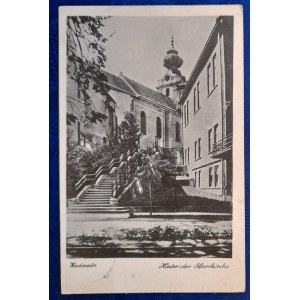 Wadowice.(Kościół parafialny) Wadowitz Hinter der Pfarrkirche