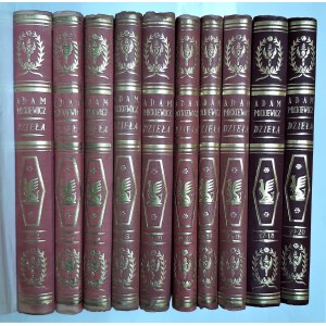 Mickiewicz, Dzieła pod red. Manfreda Kridla Tom 1-20, 1929 r.