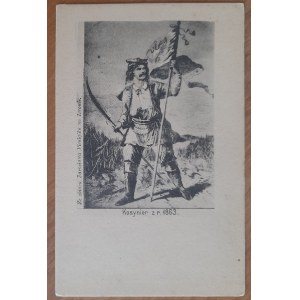 Kosynier z roku 1863.