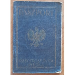 Paszport emigracyjny na nazwisko Dubaniewicz