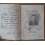 Paszport emigracyjny na nazwisko Dubaniewicz