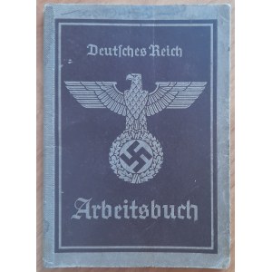 Sosnowiec.Arbeitsbuch na nazwisko Katarzyna Chudzik