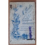 Oświęcim. Fotografia mężczyzny. Atelier M. Pressler w Oświęcimiu.