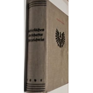 SCHLESISCHES Ortschaftsverzeichnis Teil I. Alphabetisches Verzeichnis sämtlicher Städte, Flecken, Dörfer und sonstiger Ortschaften und Wohnplätze....Breslau, Wilh. Gottl. Korn, 1941. VIII, s. 508, 22 cm, oprawa wydaw. płótno. Spis miejscowoś
