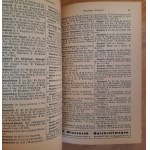 SCHLESISCHES Ortschaftsverzeichnis Teil I. Alphabetisches Verzeichnis sämtlicher Städte, Flecken, Dörfer und sonstiger Ortschaften und Wohnplätze....Breslau, Wilh. Gottl. Korn, 1941. VIII, s. 508, 22 cm, oprawa wydaw. płótno. Spis miejscowoś