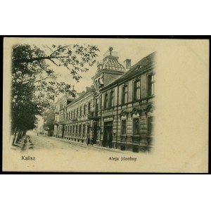 KALISZ - Aleja Józefiny, Nakł. Maurycy Grün, św, czb., ok. 1900,