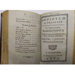 Modlitewnik, Warszawa 1826