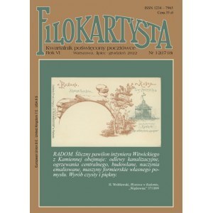 FILOKARTYSTA - Kwartalnik poświęcony pocztówce, nr 1-2(17-18)/2022. Kontynuacja czasopisma ukazującego się w latach 1995-1999, s. 96