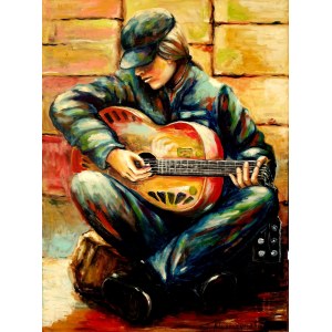 Teresa Kluszczyńska, Chłopak z gitarą, 2018