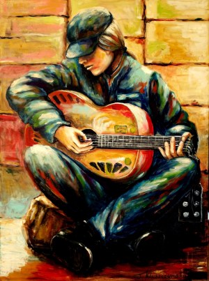 Teresa Kluszczyńska, Chłopak z gitarą, 2018