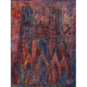 David Masionek, Occultamento e presenza (Cattedrale di Reims), 2024
