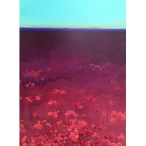 Magdalena Szilke, Landscape with a Turquoise Sky