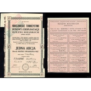 Poland, 1 share for 625 zlotys, 1925, Warsaw