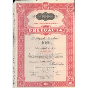 Republic of Poland (1918-1939), set of 2 securities, 1934-1935