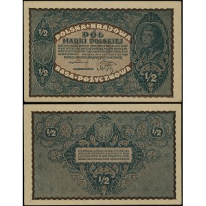 Polska, 1/2 marki polskiej, 7.02.1920