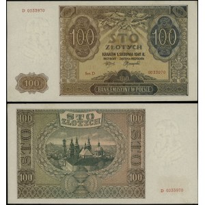 Polska, 100 złotych, 1.08.1941