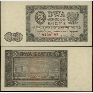 Polonia, 2 zloty, 1.07.1948