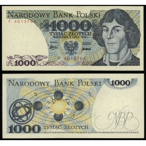 Poland, 1,000 zloty, 2.07.1975