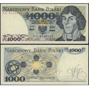 Poland, 1,000 zloty, 2.07.1975