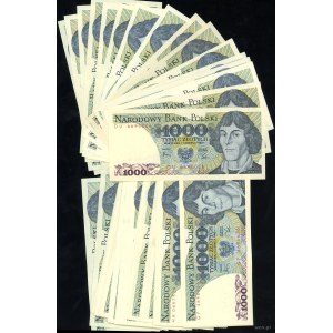 Poland, set: 48 x 1,000 zloty, 1.06.1982