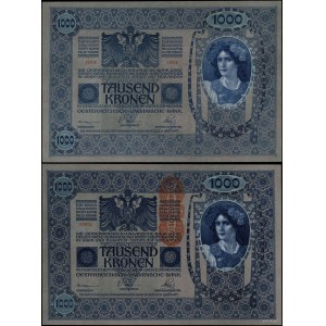 Austria, 1.000 corone, 2.01.1902 (1919)