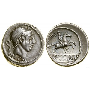 Republika Rzymska, denar, 57 pne, Rzym