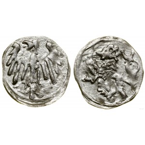 Śląsk, halerz na stopę wrocławską, (1457-1465), Kłodzko