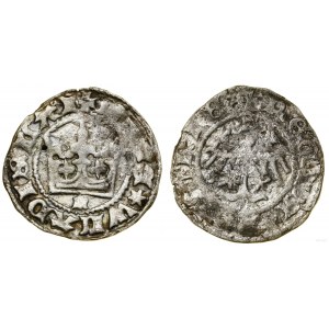 Polska, półgrosz, 1396-1398, Kraków