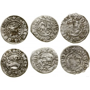 Poland, lot 3 x half-penny, Krakow