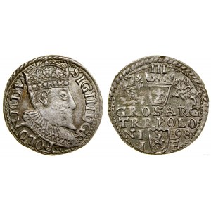 Poland, trojak, 1598, Olkusz